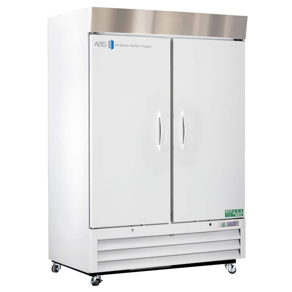 American BioTech Supply - Laboratory Refrigerators and Freezers; Type: Laboratory Refrigerator ; Volume Capacity: 49 Cu. Ft. ; Minimum Temperature (C): 1.00 ; Maximum Temperature (C): 10.00 ; Width (Inch): 54 ; Depth (Inch): 34-3/4 - Exact Tool & Supply