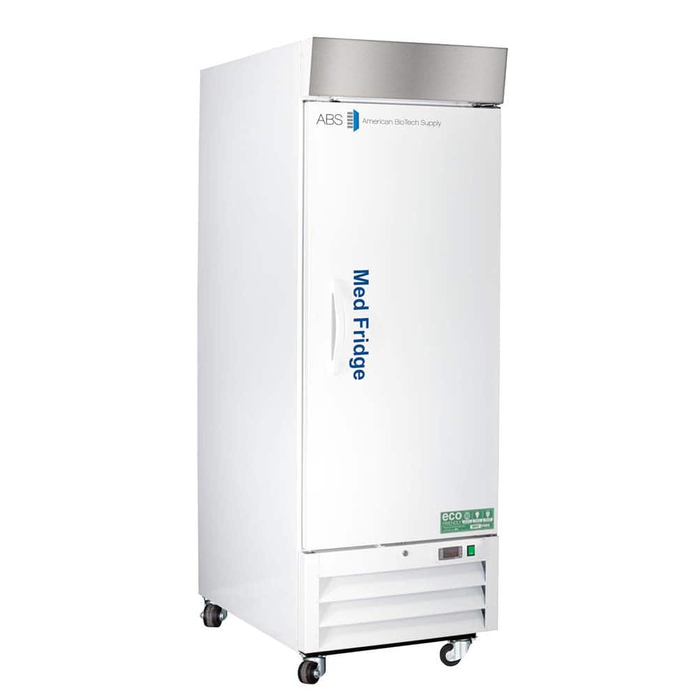 American BioTech Supply - Laboratory Refrigerators and Freezers; Type: Pharmacy/Vaccine Refrigerator ; Volume Capacity: 26 Cu. Ft. ; Minimum Temperature (C): 2.00 ; Maximum Temperature (C): 8.00 ; Width (Inch): 28-3/8 ; Depth (Inch): 36-1/2 - Exact Tool & Supply