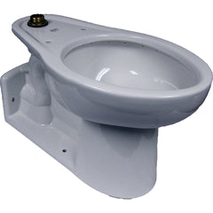American Standard - Toilets; Type: Elongated Toilet Bowl ; Bowl Shape: Elongated ; Mounting Style: Floor ; Gallons Per Flush: 0 ; Overall Height: 16-1/2 ; Overall Width: 14 - Exact Tool & Supply