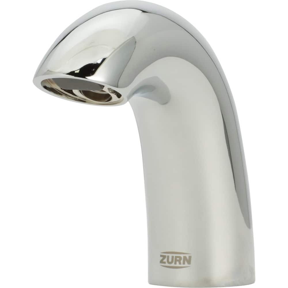Zurn - Electronic & Sensor Faucets; Type: Sensor ; Style: w/o Mixer ; Type of Power: Battery ; Spout Type: Standard ; Mounting Centers: Single Hole (Inch); Finish/Coating: Polished Chrome - Exact Tool & Supply