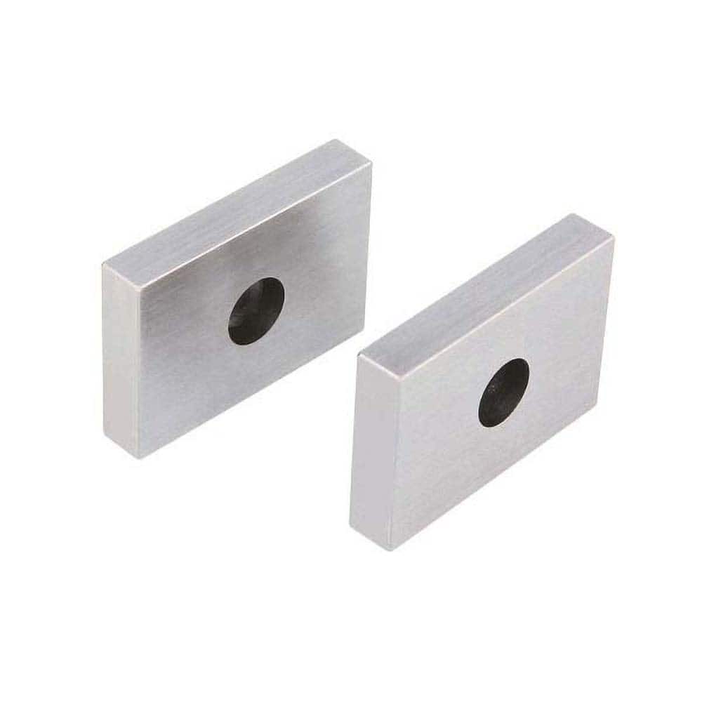 Insize USA LLC - Gage Block Accessories; Type: Gage Block Holder ; Overall Length (Inch): 1.9690 ; Overall Length (Decimal Inch): 1.9690 ; Number of Pieces: 2 ; For Use With: Gage Blocks ; Overall Height (Decimal Inch): 1.3700 - Exact Tool & Supply