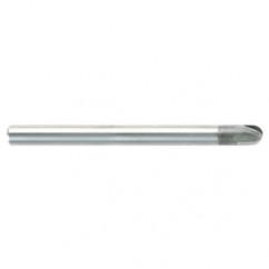 1/16 TuffCut DM 2 Fl Ball Nose ALtima 52 Coated Center Cutting End Mill - Exact Tool & Supply