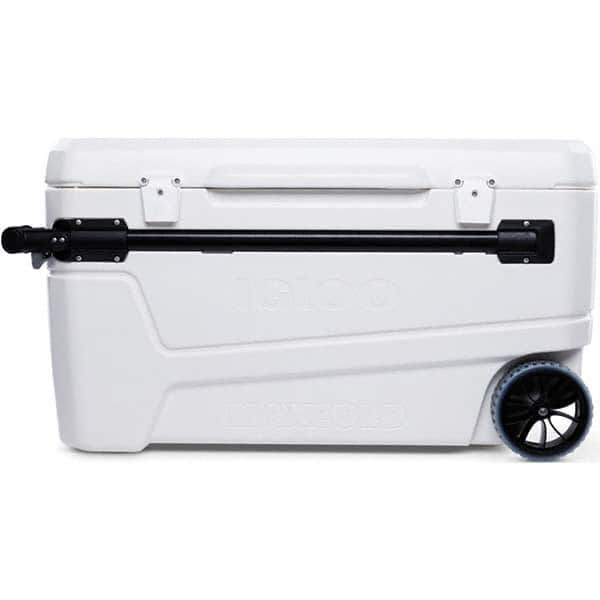 Igloo - Portable Coolers Type: Ice Chest w/Wheels Volume Capacity: 110 Qt - Exact Tool & Supply