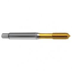10-24 Dia. - 2B - 4 FLX - Cobalt Semi-Bott Tap - TiN FORM-C DIN 371 - Exact Tool & Supply