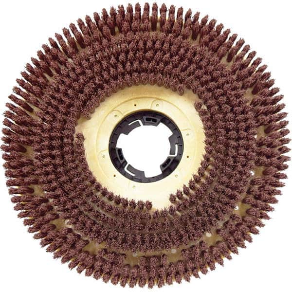 Made in USA - Floor Pads, Bonnets & Screens Type: Scrubbing Brush Application: Light Scrubbing and Polishing - Exact Tool & Supply
