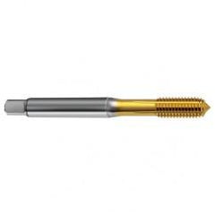 1/4-28 Dia. - 2BX - 4 FL - Cobalt Semi-Bott Tap-TiN FORM-C DIN 371 - Exact Tool & Supply