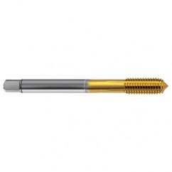 1/2-20 Dia. - 2BX - 5 FL - Cobalt Semi-Bott Tap-TiN FORM-C DIN 376 - Exact Tool & Supply