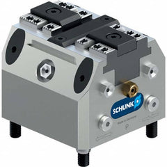 Schunk - Machine Vises Jaw Width (mm): 250.0 Throat Depth (mm): 500.0 - Exact Tool & Supply