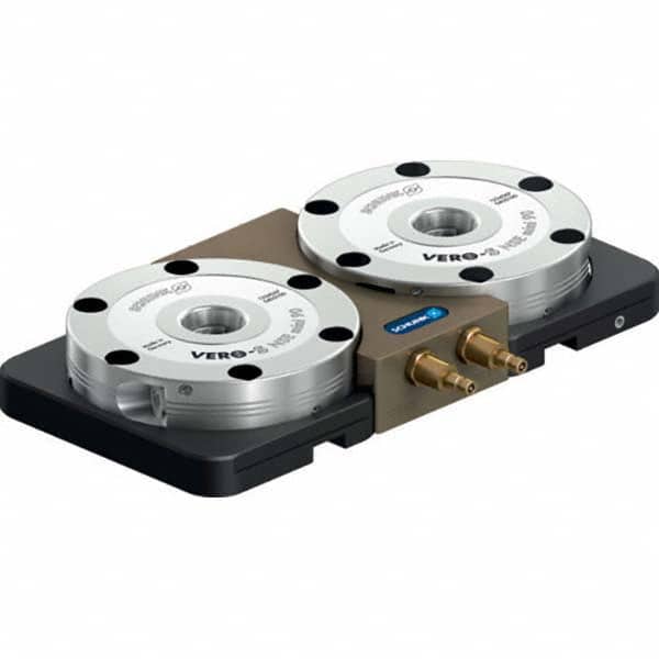 Schunk - CNC Quick-Change Clamping Modules Series: Vero-S Actuation Type: Pneumatic - Exact Tool & Supply