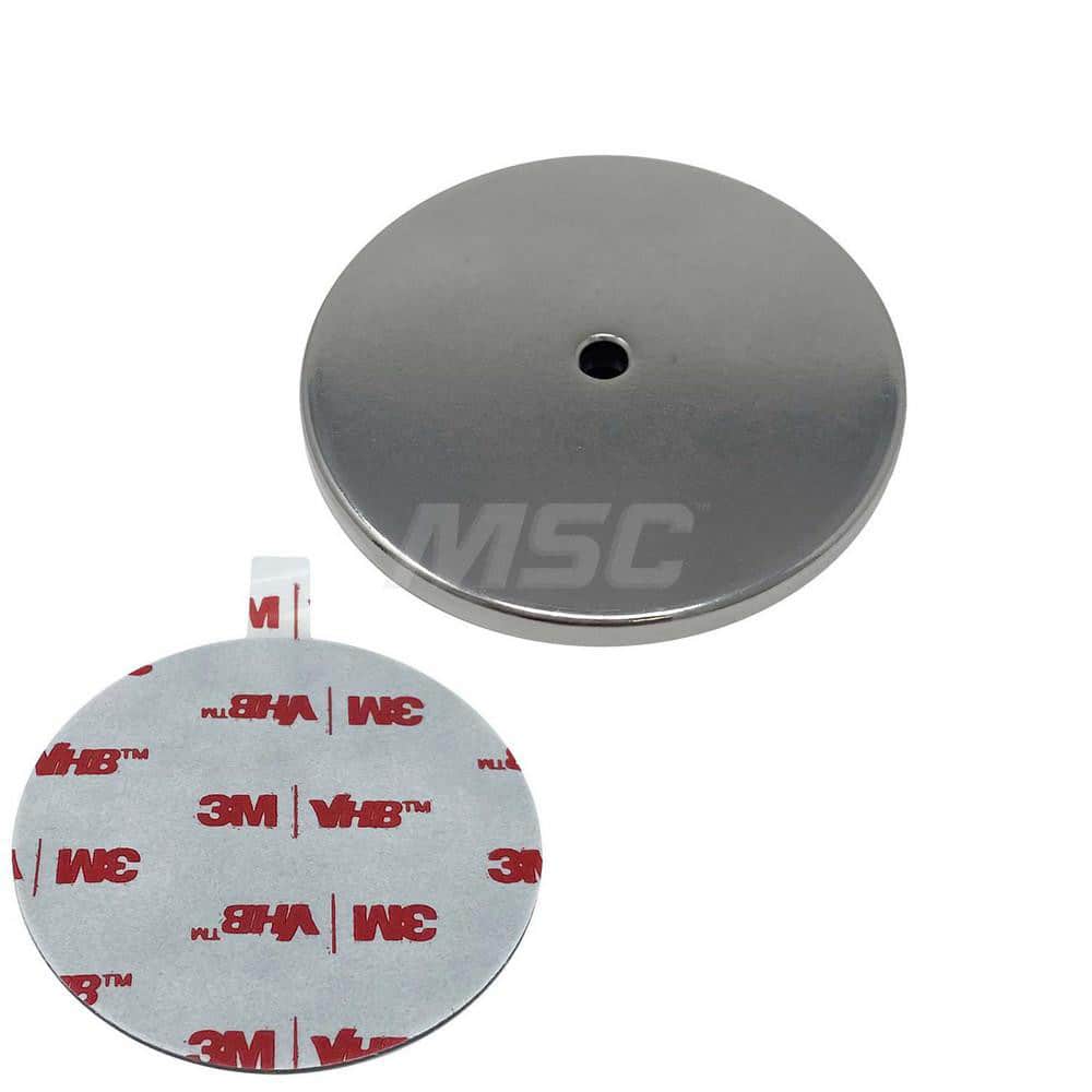 Rare Earth Disc & Cylinder Magnets; Rare Earth Metal Type: Rare Earth; Diameter (Inch): 1.500; Overall Height: 0.125 in; Height (Inch): 0.125 in; Maximum Pull Force: 67.3 lb; Maximum Operating Temperature: 180 ™F; Finish: Nickel Plated; Grade: N42; Heigh