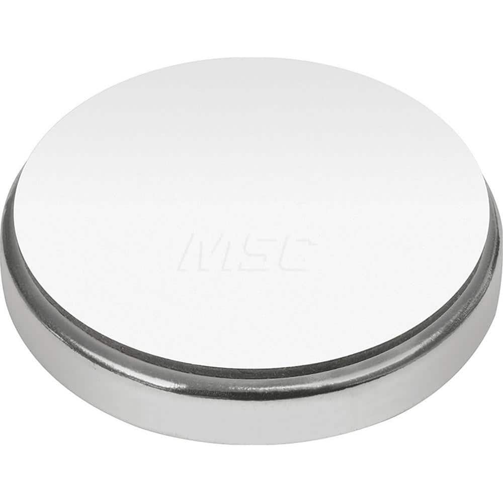 Rare Earth Disc & Cylinder Magnets; Rare Earth Metal Type: Rare Earth; Diameter (Inch): 1.000; Overall Height: 0.188 in; Height (Inch): 0.188 in; Maximum Pull Force: 38.4 lb; Maximum Operating Temperature: 180 ™F; Finish: Nickel Plated; Grade: N42; Heigh