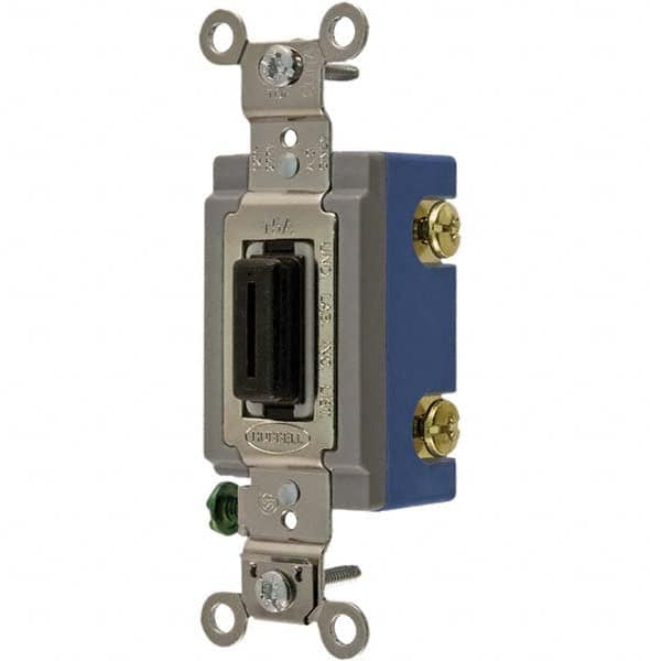 Hubbell Wiring Device-Kellems - Key Switches Switch Type: 6 Tumbler Switch Sequence: On-Off - Exact Tool & Supply
