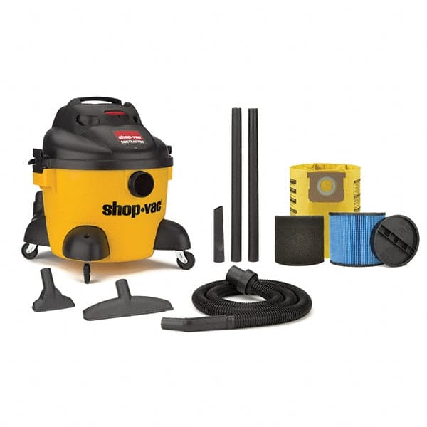 Shop-Vac - 6 Gal 3 Peak hp 8.4 Amp Electric Wet/Dry Vacuum - Exact Tool & Supply