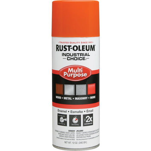1600 Multi-Purpose Safety Orange Spray Paint - Exact Tool & Supply