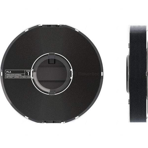 MakerBot - PLA-ABS Composite Spool - Black, Use with MakerBot Method Performance 3D Printer - Exact Tool & Supply