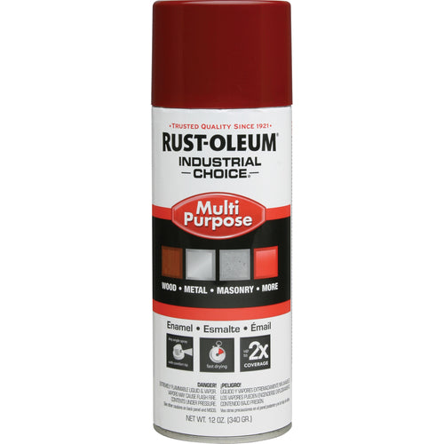 1600 Multi-Purpose Cherry Red Spray Paint - Exact Tool & Supply