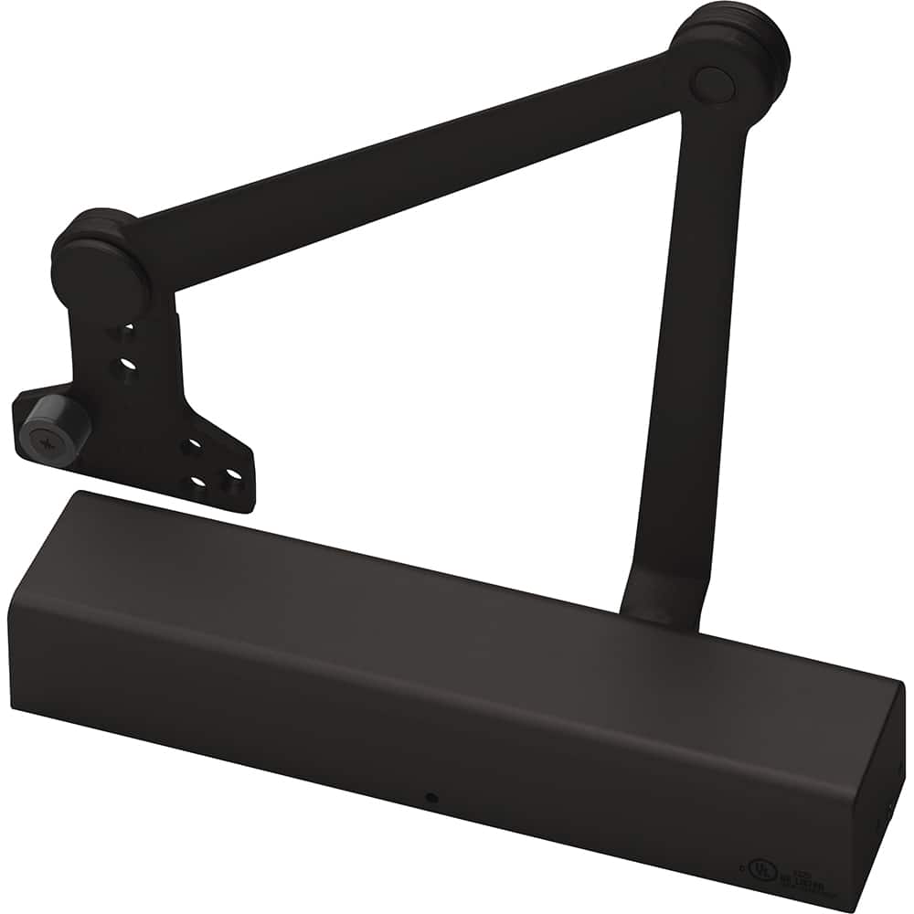 Yale - Manual Dampers; Closer Body Length: 13 (Inch); Finish/Coating: Painted Dark Bronze ; Door Thickness: 2-3/4 (Inch); Additional Information: Series: 2700 - Exact Tool & Supply
