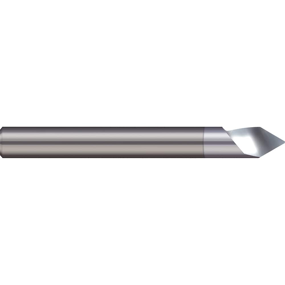 Harvey Tool - 90° 3/16" Diam 2" OAL Tipped Off Engraving Cutters - Exact Tool & Supply