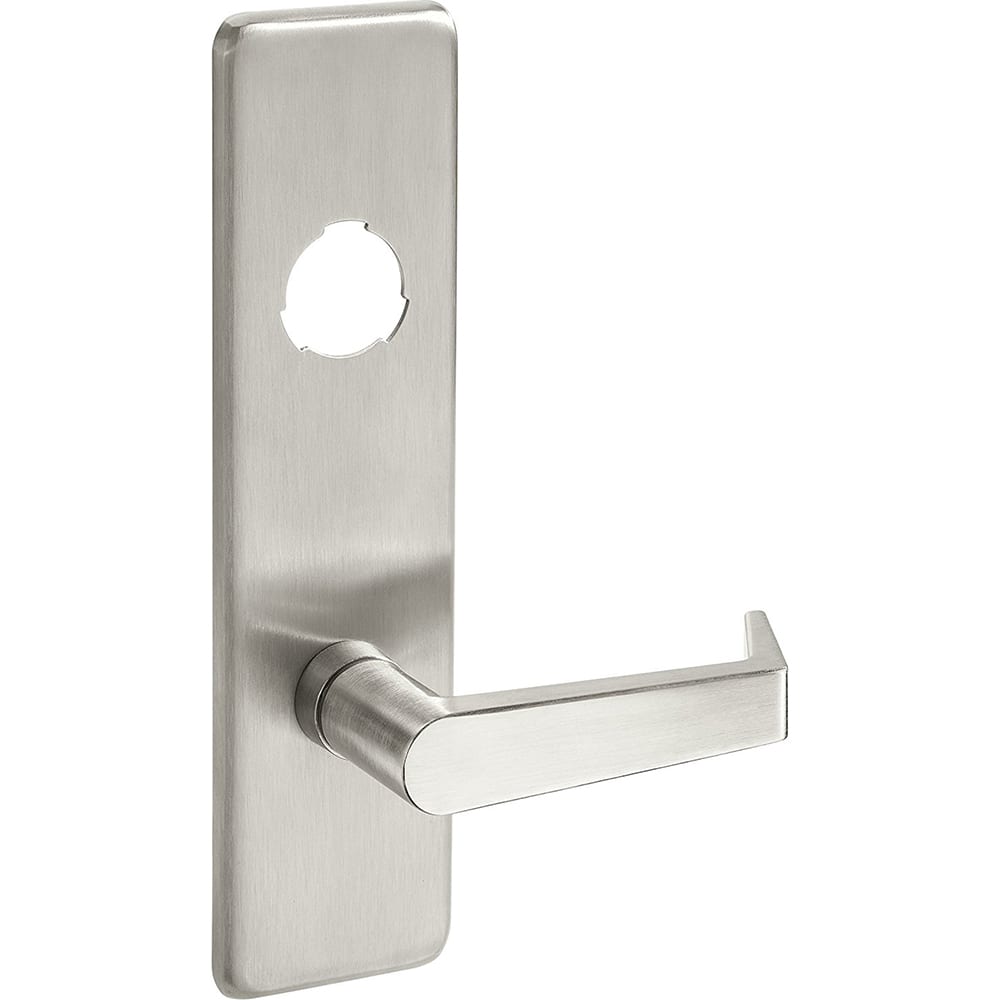 Yale - Lockset Accessories; Type: Escutcheon Trim ; For Use With: Augusta Exit Device Lever Handles ; Cylinder Type: None - Exact Tool & Supply