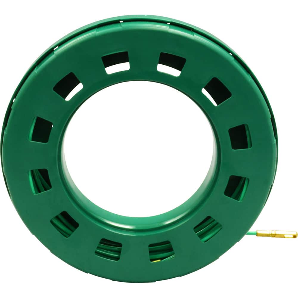 Greenlee - Fish Tape Accessories; Accessory Type: Relacement Fish Tape Reel ; Overall Length (Feet): 1 ; Overall Length (Decimal Inch): 12 ; For Use With: FTXF-100 ; Material: Fiberglass - Exact Tool & Supply