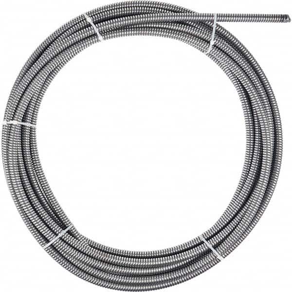 Milwaukee Tool - Drain Cleaning Machine Cables; Length (Feet): 50 ; Diameter (Inch): 5/8 ; For Use With Machines: Milwaukee Drain Cleaning Tools ; Cable Type: Inner Core ; For Minimum Pipe Size: 3 (Inch); For Maximum Pipe Size: 6 (Inch) - Exact Tool & Supply
