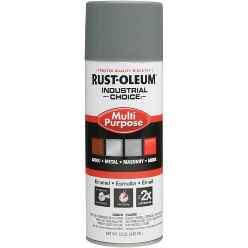 1600 Multi-Purpose Smoke Gray Spray Paint - Exact Tool & Supply