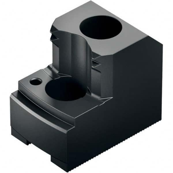 Schunk - 8" Max Chuck Diam 1.5mm x 60° Serrated Hard Lathe Chuck Top Jaws - Exact Tool & Supply