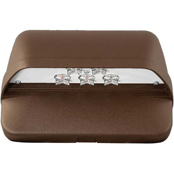 Hubbell Lighting - Wall Pack Light Fixtures Lamp Type: LED Wattage: 13 - Exact Tool & Supply