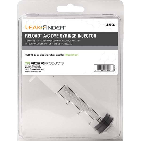 Leak Finder - Automotive Leak Detection Kits Type: A/C Dye Injector Applications: A/C Systems - Exact Tool & Supply