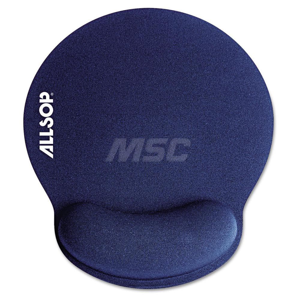 Allsop - Office Machine Supplies & Accessories; Office Machine/Equipment Accessory Type: Mouse Pad ; For Use With: Mouse ; Color: Blue - Exact Tool & Supply