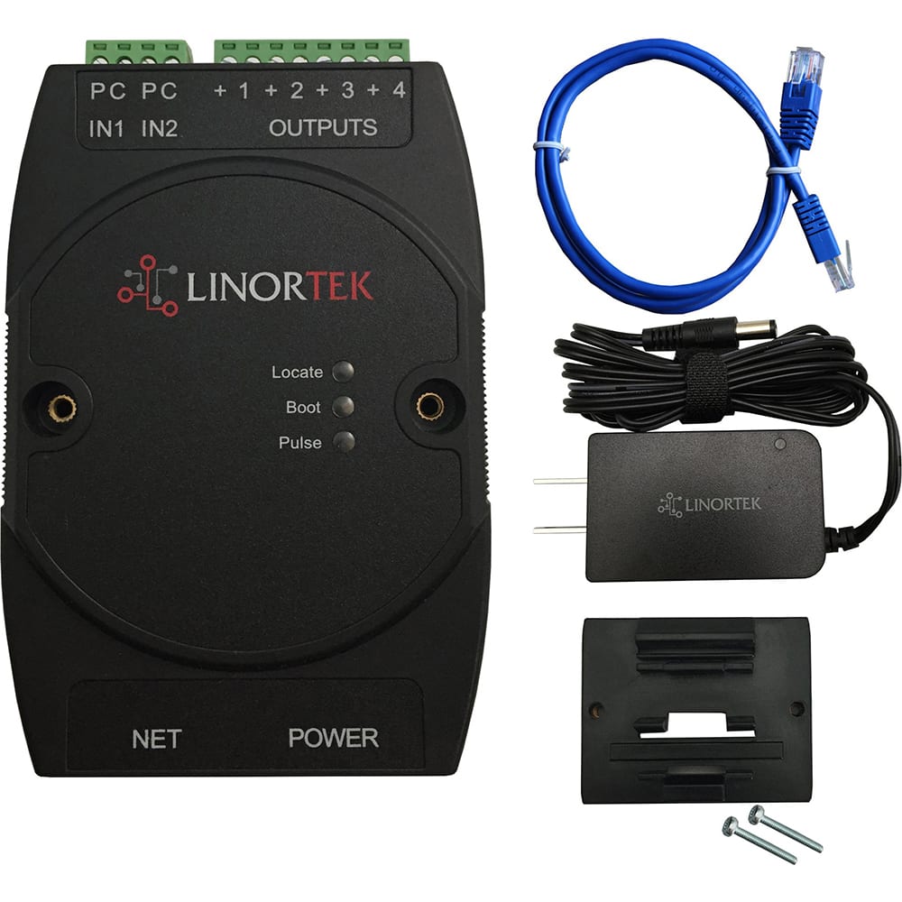 LinorTek - Control Relays; Coil Voltage: 12 VDC ; Contact Configuration: 4NO ; Number of Poles: 4 ; Contact Form: SPST N.O ; Control Type: 4-20 mA; Alarm; Button; Digital Indicatior; Fan Control; ON/OFF; PID or On/Off; Relay; Speed; Temperature; Liquid L - Exact Tool & Supply