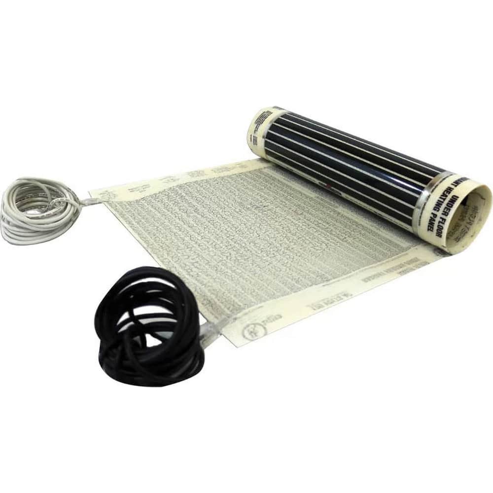 QuietWarmth - Heat Blankets; Type: Floor Heating Mat ; Shape: Rectangular ; Wattage: 150.000 ; Length (Inch): 180 ; Width (Inch): 17 ; Material: Carbon Ink - Exact Tool & Supply