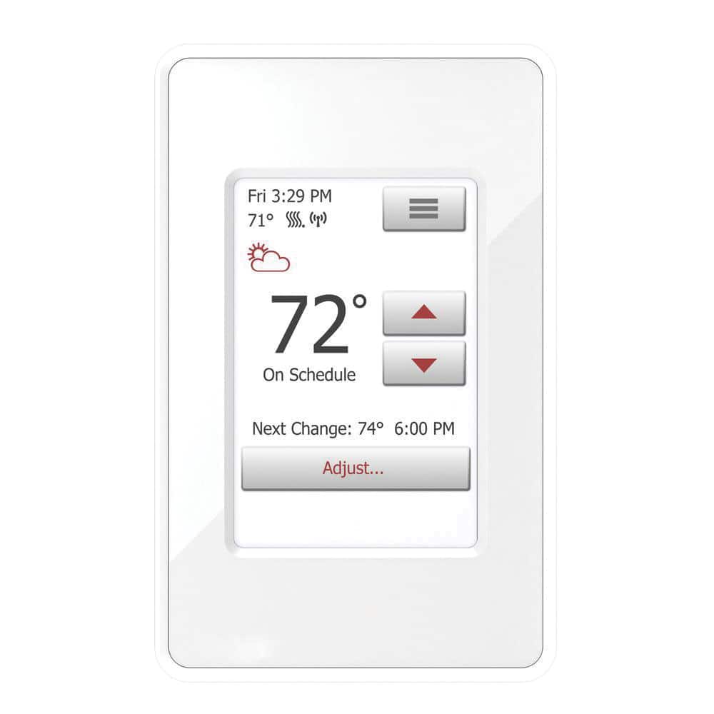 QuietWarmth - Thermostats; Type: Smartphone Wifi Thermostat ; Style: Heat ; Minimum Temperature (F): 40.000 ; Maximum Temperature (F): 85.000 - Exact Tool & Supply