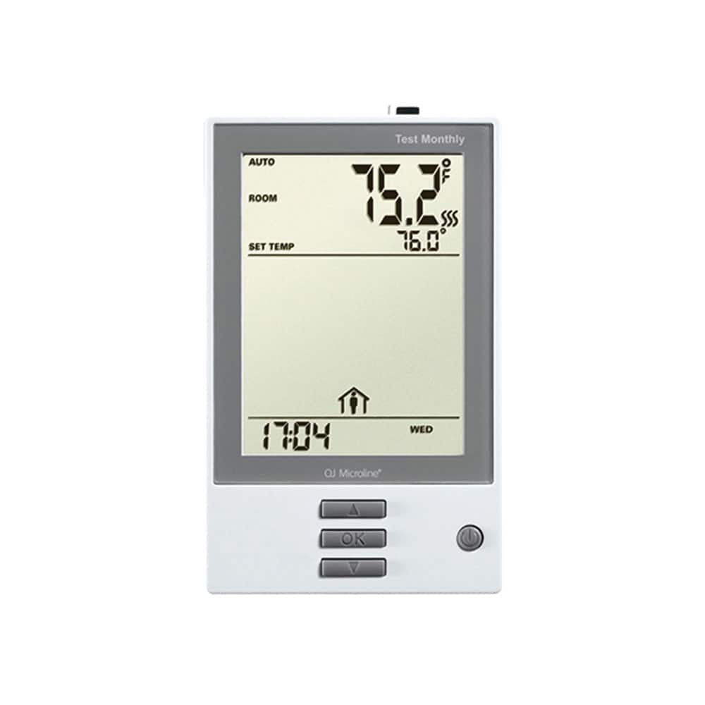 QuietWarmth - Thermostats; Type: 7-Day Programmable Thermostat ; Style: Heat ; Minimum Temperature (F): 40.000 ; Maximum Temperature (F): 85.000 - Exact Tool & Supply