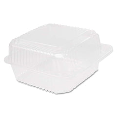 DART - Food Containers; Type: Hinged Container ; Shape: Square ; Volume Range: 64 oz. - Exact Tool & Supply