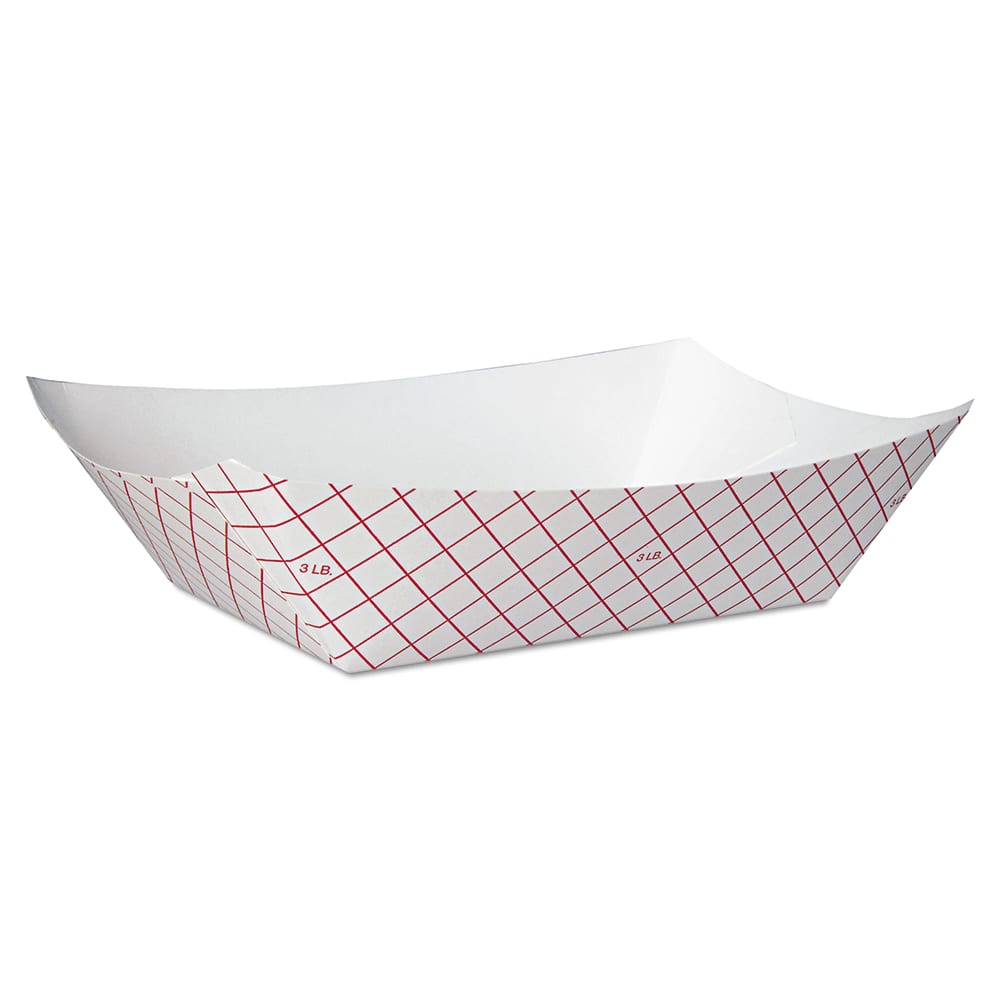 DART - Food Containers; Type: Food Tray ; Shape: Rectangular ; Volume Range: Smaller than 64 oz. ; Height (Decimal Inch): 2.000000 ; Diameter/Width (Decimal Inch): 8.3800 ; Length (Decimal Inch): 5.8100 - Exact Tool & Supply