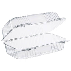 DART - Food Containers; Type: Hinged Container ; Shape: Rectangular ; Volume Range: 1 Gal. - Exact Tool & Supply
