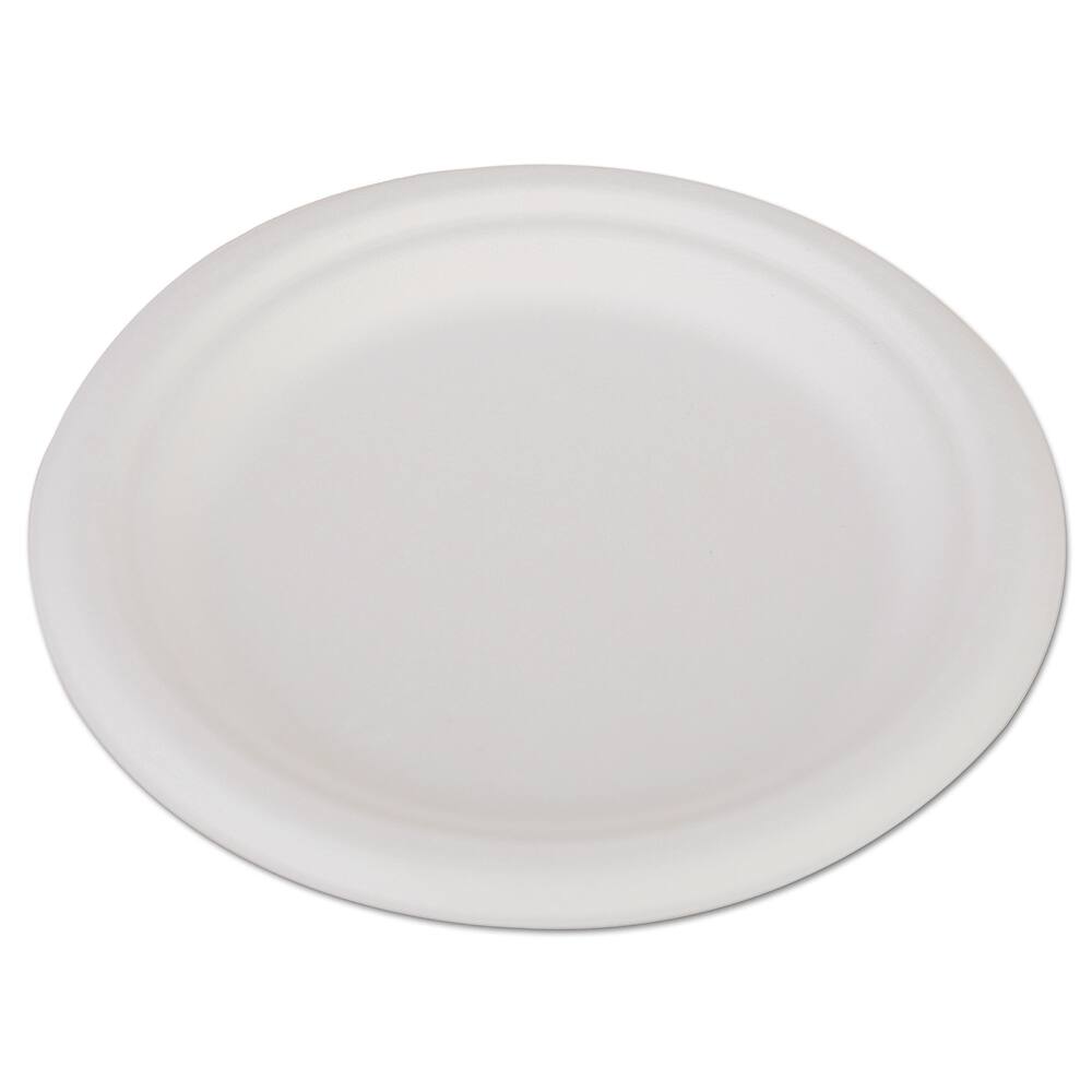 SCT - Paper & Plastic Cups, Plates, Bowls & Utensils; Breakroom Accessory Type: Plates ; Breakroom Accessory Description: Dinnerware-Plate; Bagasse ; Color: White - Exact Tool & Supply