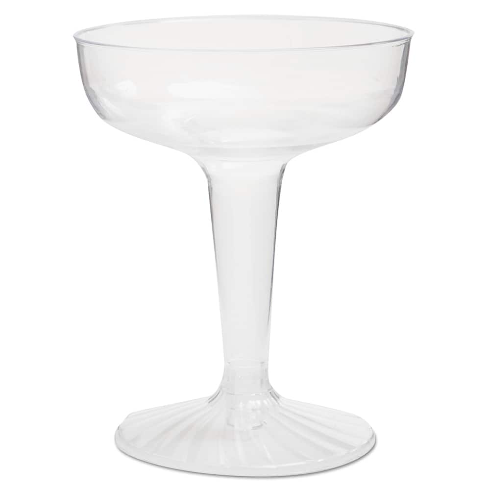 WNA - Paper & Plastic Cups, Plates, Bowls & Utensils; Breakroom Accessory Type: Plastic Cold Cups ; Breakroom Accessory Description: Cups-Plastic Barware; Champagne ; Color: Clear - Exact Tool & Supply
