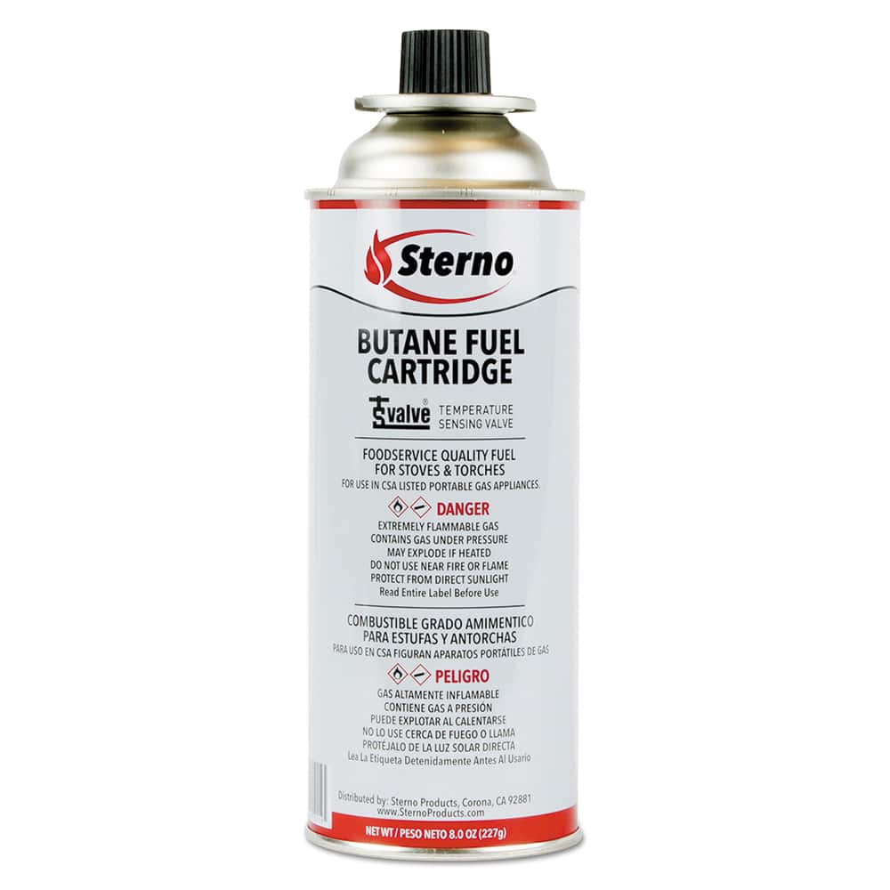 Sterno - Coffee, Tea & Accessories; Breakroom Accessory Type: Gel Chafing Fuel ; Breakroom Accessory Description: Fuel and Fuel Additives-Refill Cartridge/Tank; Butane - Exact Tool & Supply