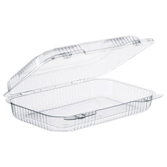 DART - Food Containers; Type: Hinged Container ; Shape: Rectangular ; Volume Range: 1 Gal. - Exact Tool & Supply