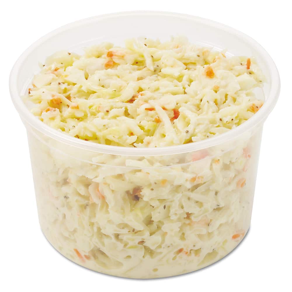 DART - Food Containers; Type: Deli Container & Lid ; Shape: Round ; Volume Range: Smaller than 64 oz. ; Height (Decimal Inch): 3.000000 ; Diameter/Width (Decimal Inch): 4.7000 ; Material Family: Plastic - Exact Tool & Supply