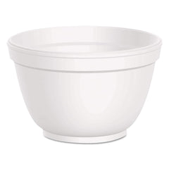 DART - Food Containers; Type: Bowl ; Shape: Round ; Volume Range: Smaller than 64 oz. ; Height (Decimal Inch): 2.000000 ; Diameter/Width (Decimal Inch): 3.5000 ; Material Family: Foam - Exact Tool & Supply
