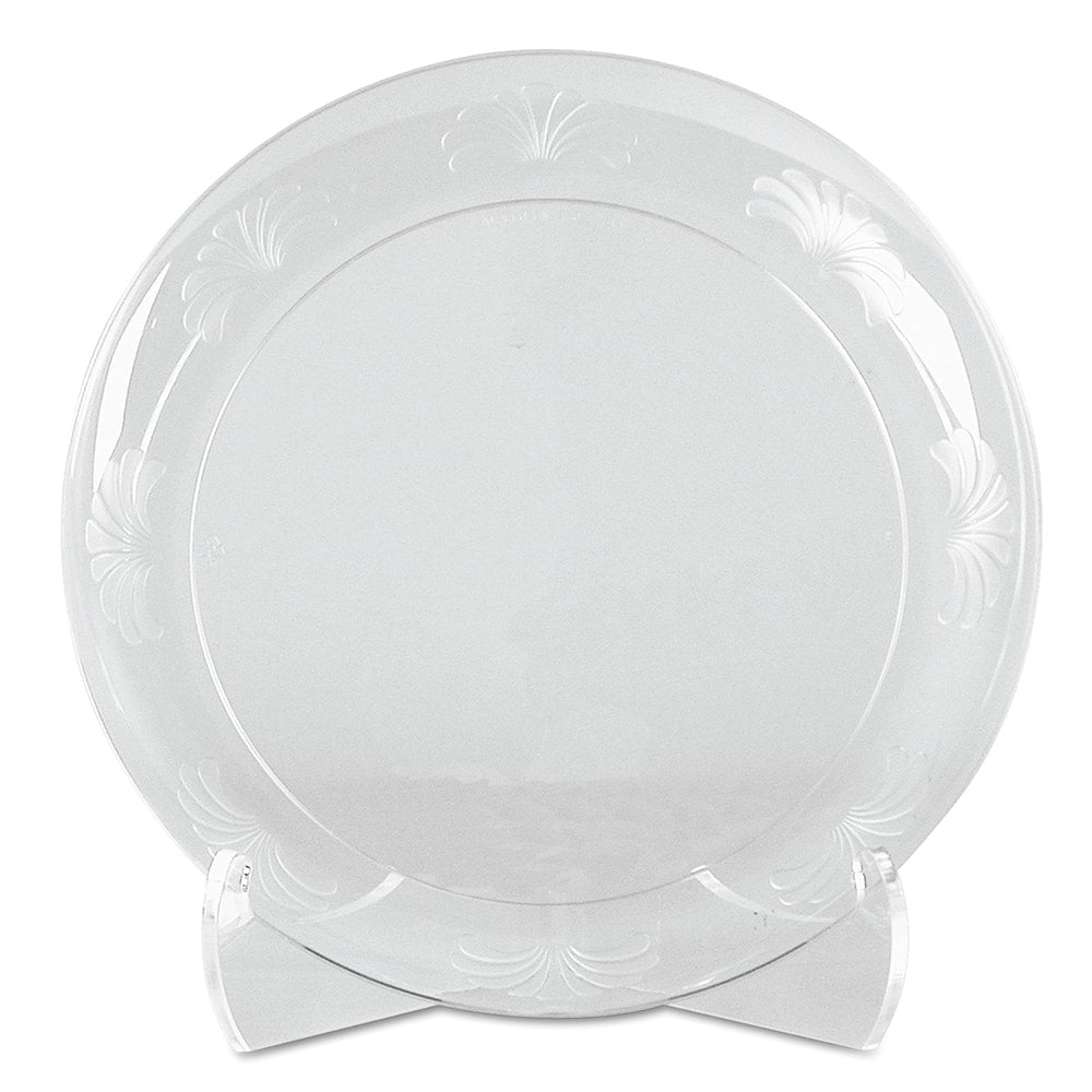 WNA - Paper & Plastic Cups, Plates, Bowls & Utensils; Breakroom Accessory Type: Plates ; Breakroom Accessory Description: Dinnerware-Plate; Plastic ; Color: Clear - Exact Tool & Supply