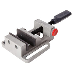 Mibro - Drill Press Vises; Jaw Width (Inch): 2-3/4 ; Jaw Opening Capacity (Inch): 2-3/4 ; Orientation Type: Horizontal ; Base Motion Type: Stationary ; Spindle Operation Type: Standard ; Jaw Style: V-Groove - Exact Tool & Supply