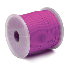 Mibro - Rope; Type: Paracord ; Head/Holder Diameter (Inch): 5/32 ; Material: Nylon ; Load Capacity (Lb.): 116.000 ; Maximum Length: 400.00 ; Color: Pink - Exact Tool & Supply