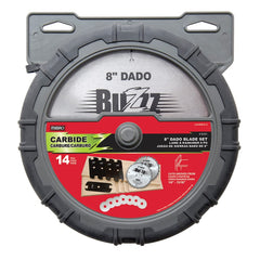 Mibro - Wet & Dry-Cut Saw Blades; Blade Diameter (Inch): 8 ; Blade Material: Carbide ; Arbor Style: Standard ; Arbor Hole Diameter (Inch): 5/8 ; Arbor Hole Diameter (Decimal Inch): 5/8 ; Application: Dado Blade - Exact Tool & Supply