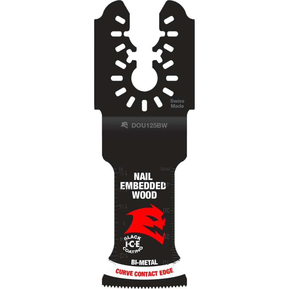 Freud - Rotary & Multi-Tool Accessories; Accessory Type: Oscillating Blade ; For Use With: Multi-Tools ; Cutting Diameter (Inch): 1.25 ; Head Material: Bi-Metal - Exact Tool & Supply