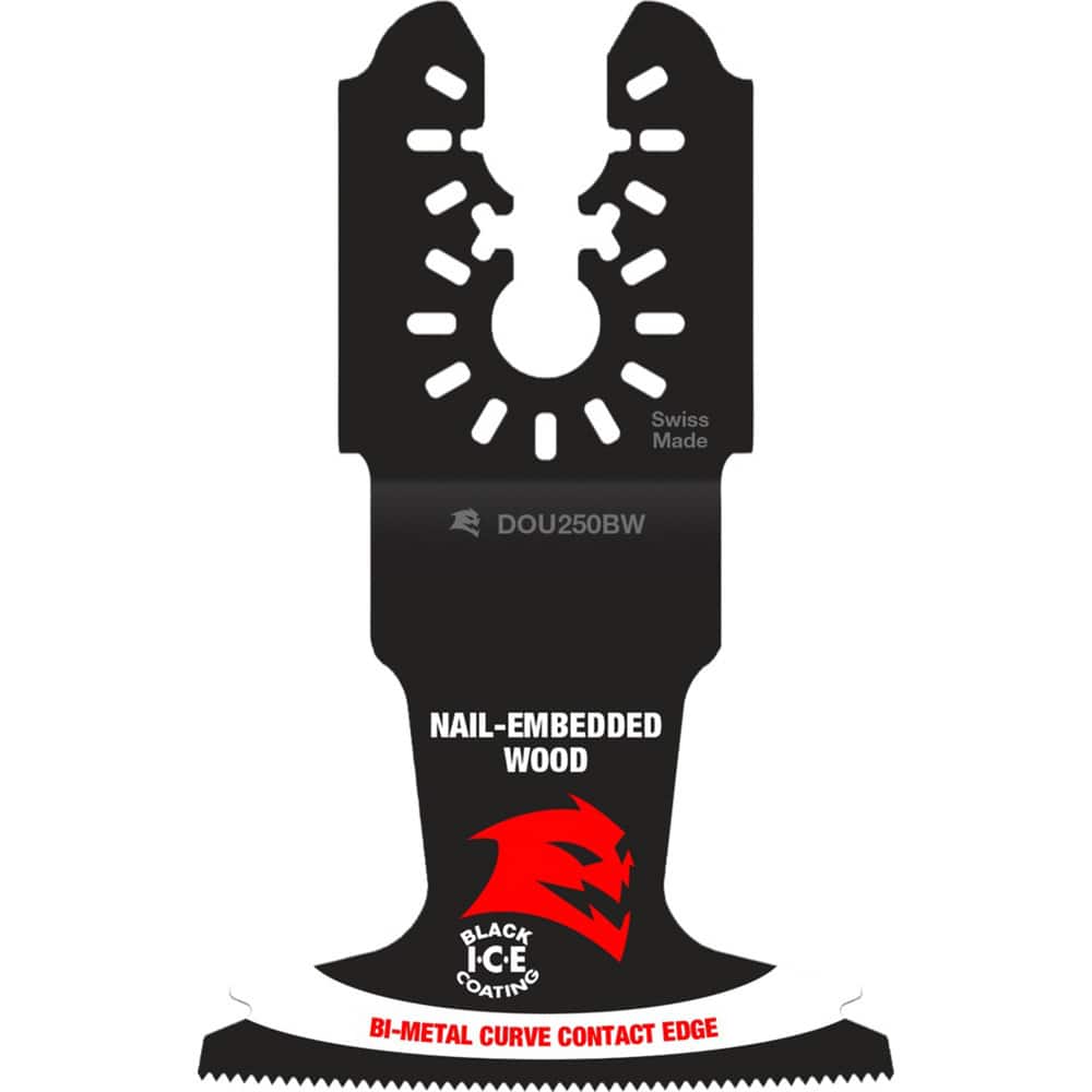 Freud - Rotary & Multi-Tool Accessories; Accessory Type: Oscillating Blade ; For Use With: Multi-Tools ; Cutting Diameter (Inch): 2.5 ; Head Material: Bi-Metal - Exact Tool & Supply