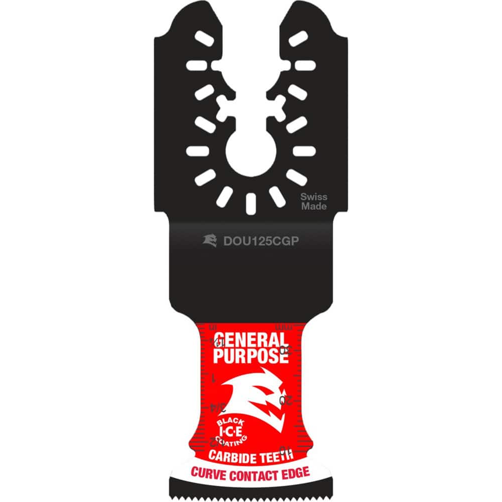 Freud - Rotary & Multi-Tool Accessories; Accessory Type: Oscillating Blade ; For Use With: Multi-Tools ; Cutting Diameter (Inch): 1.25 ; Head Material: Carbide - Exact Tool & Supply
